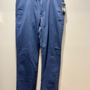 NWT Polo Ralph Lauren Men's Stretch Straight Fit Chino Pants,‎ Blue, 34Wx32L